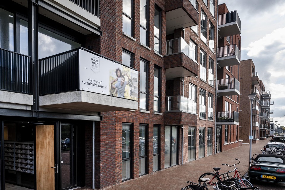 Naar verhouding neemt het aandeel dure huurwoningen in Haarlem toe.