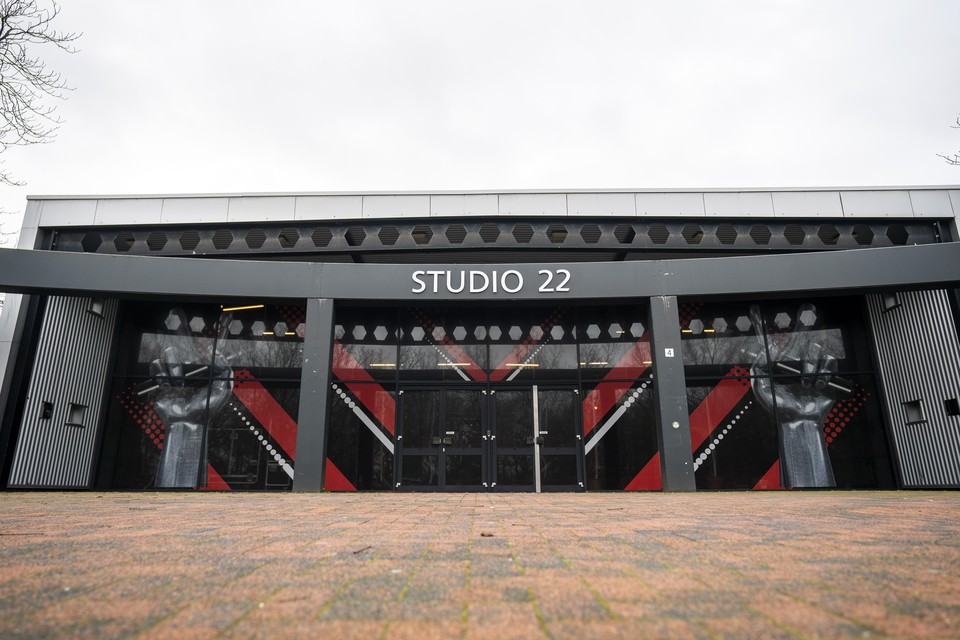 Studio 22 op het Mediapark, waar The Voice of Holland werd opgenomen.Foto