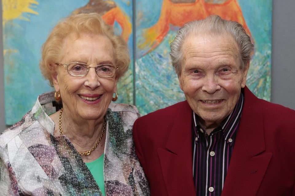 Het Bussumse echtpaar Van der Hulst heeft in 65 jaar nog nooit ruzie gehad.