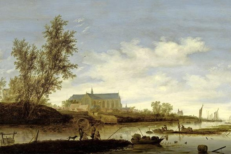 Naardense Salomon Ruysdael schildert Haarlemse meester de Alkmaar | Haarlemsdagblad