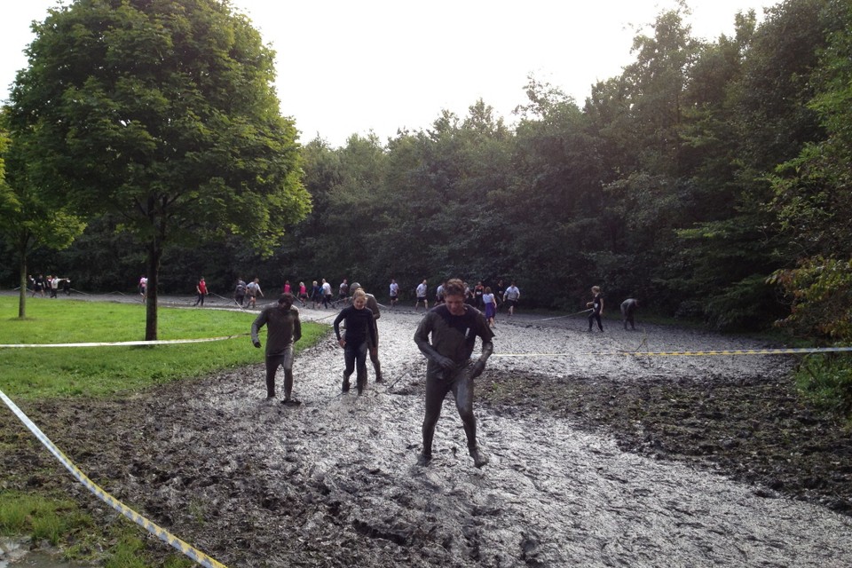 ’Te veel modder na de Mud Masters’ Foto: Wessel Mekking