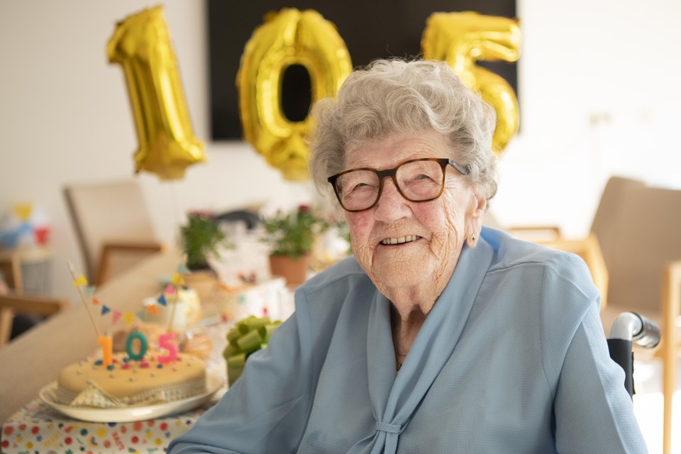 „Het onderdanige is er wel vanaf”, lacht de 105-jarige Catrien Middelkoop.