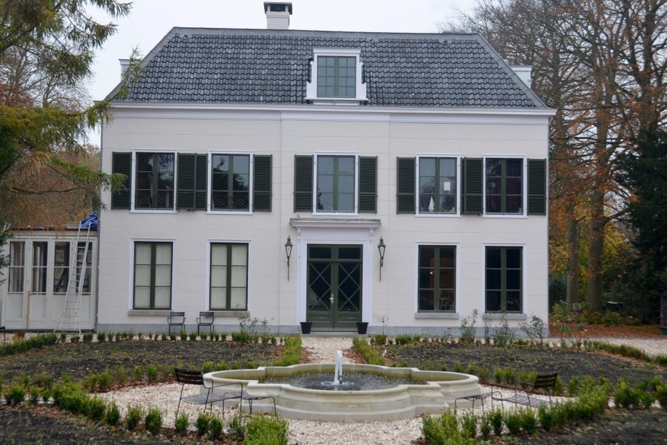 De monumentale villa op Elswoutshoek. Foto Margot Klompmaker