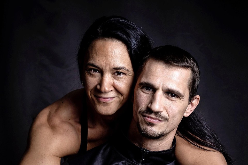 Daniël Sabanovic begeleidt zijn vrouw Mariola in haar bodybuildmissie. ,,Dat staat voorlopig op één.’’