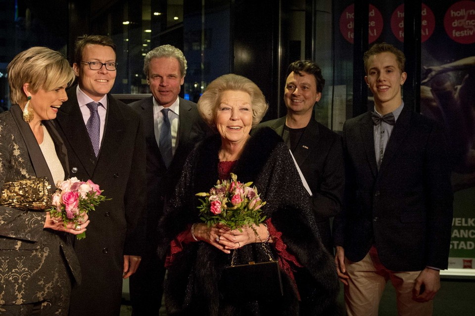 Prinses Beatrix woonde de opening van Holland Dance bij. Foto SNP/Koen van Weel