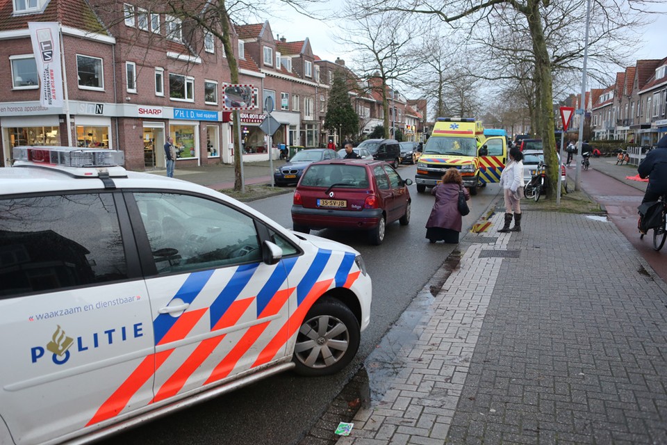 Fietsster gewond bij aanrijding op Rijksstraatweg. Foto: Rowin van Diest