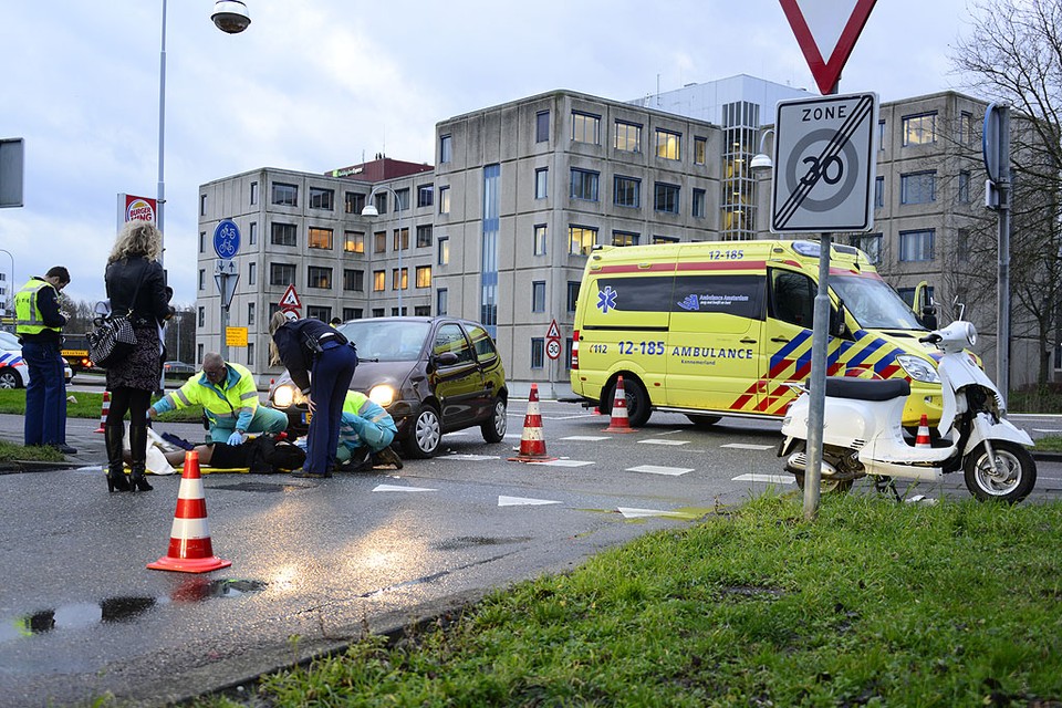 Ongeluk Kruisweg. Foto Eric van Lieshout