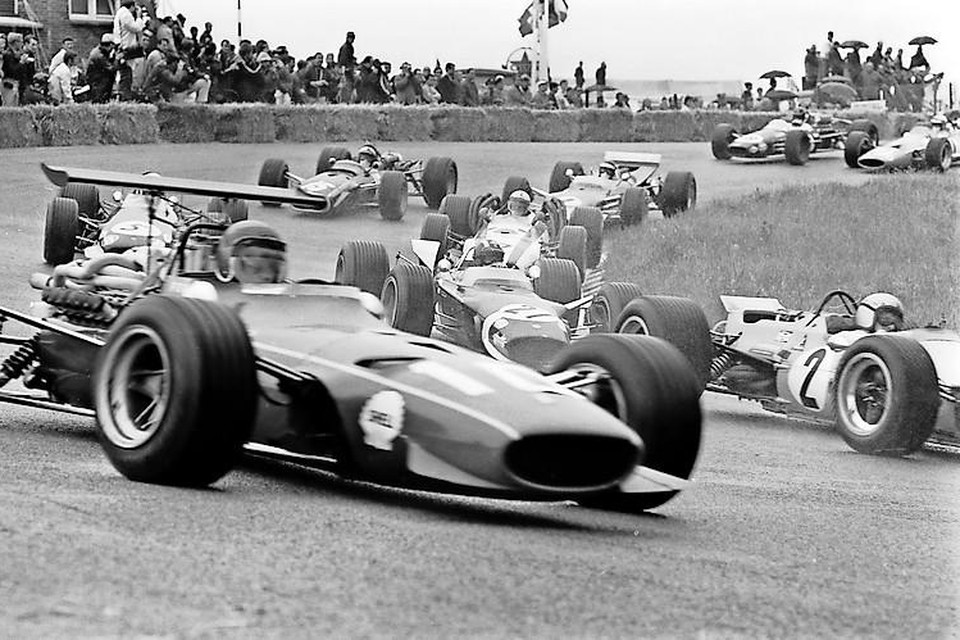 Een race in 1968 in Zandvoort.