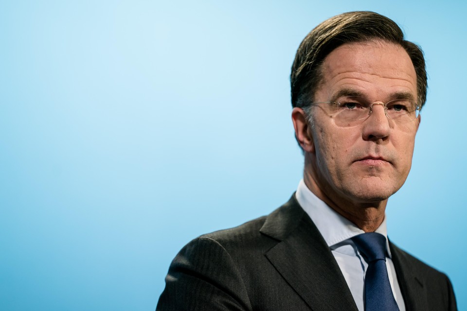 Minister-president Mark Rutte.