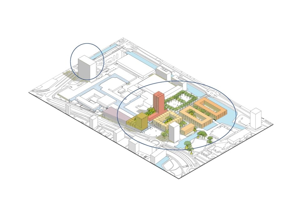 De volgende fase van de vernieuwing van Winkelcentrum Schalkwijk, vooral aan de zuidkant, dreigt vast te lopen.